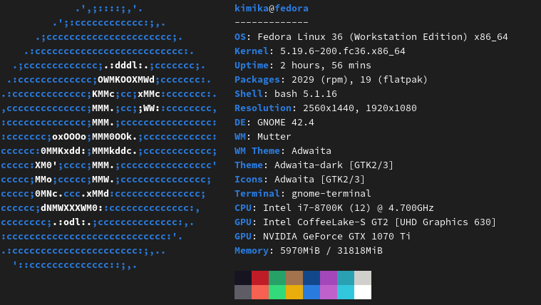 neofetch
